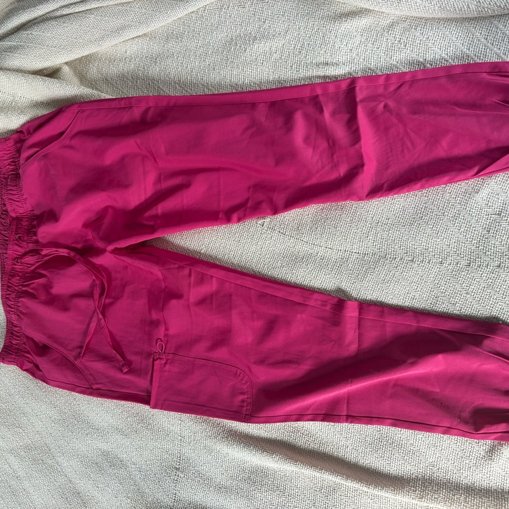 Pink Women's Jogger Scrub Pants